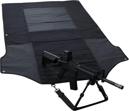 SHOOTING MAT, BALCK SECOND CHANCE  - SC-FDTSM-01