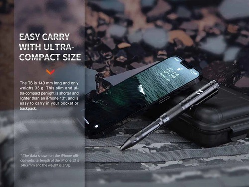 FENIX T6 TACTICAL PENLIGHT | ACCESSORIES | Mustafawi Exhibition