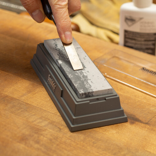 SMITH 6IN. NATURAL ARKANSAS SHARPENING STONE-600GRIT-MBS6