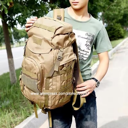 COMPACT TACTICAL BACKPACK SECOND CHANCE -  TAN  -SC-FDTB-018