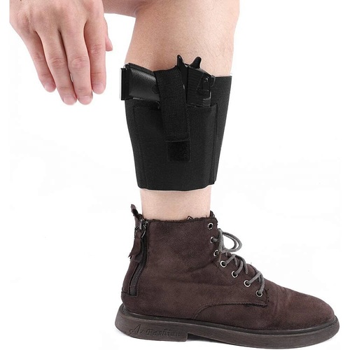 SECOND CHANCE ANKLE HOLSTER WITH MAGAZINE POUCH-SC-FDGH-06-02