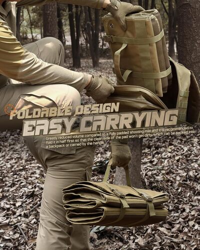 SHOOTING MAT KHAKI SECOND CHANCE -SC-FDTSM-03