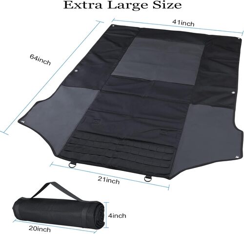 SHOOTING MAT, BALCK SECOND CHANCE  - SC-FDTSM-01