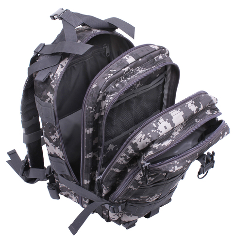 ROTHCO Medium Transport Pack-DIGI CAMEO BLK-2519