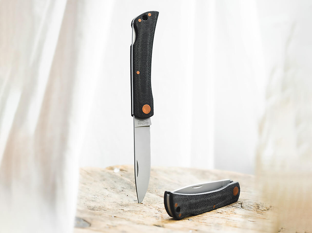 RANGEBUSTER BLACK COPPER N690 MICARTA POCKET KNIFE BOKER – 112914 ...