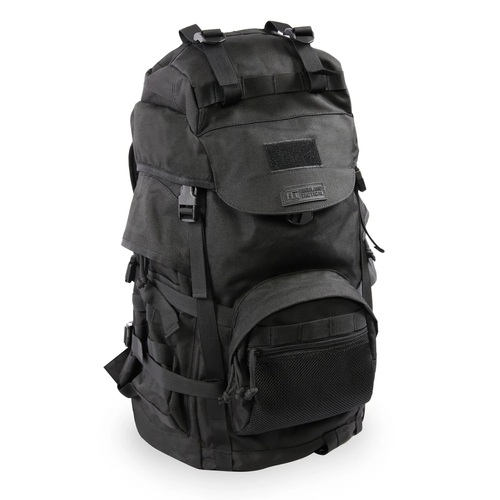 COMPACT TACTICAL BACKPACK-BLACK SECOND CHANCE-SC-FDTB-018