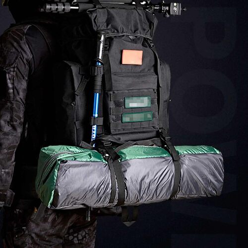 110L TACTICAL  BACKPACK-BLACK SECOND CHANCE - SC-FDTB-23