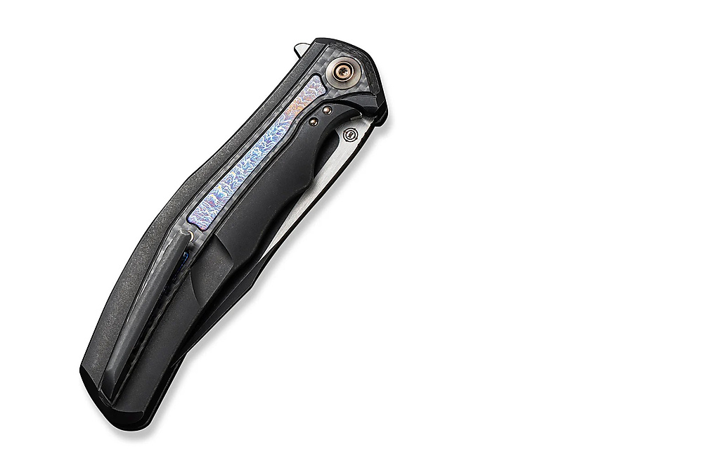 WEKNIFE ZONDA FLIPPER KNIFE TITANIUM & CARBON FIBER HANDLE-WE22016-1 ...