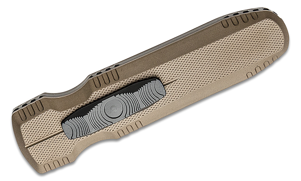 SOG PENTAGON OTF S35VN FLAT DARK EARTH ALUMINUM DAGGER SOG 15-61-02-57 ...