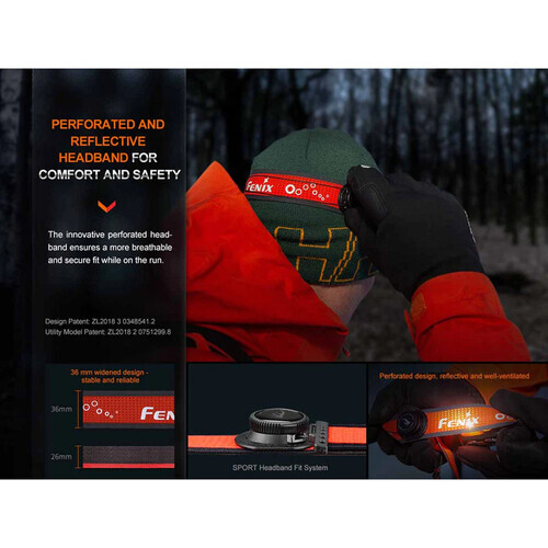 FENIX HL32R-T 800LUMENS RECHARGEABLE HEADLAMP | HEADLAMPS | Mustafawi ...
