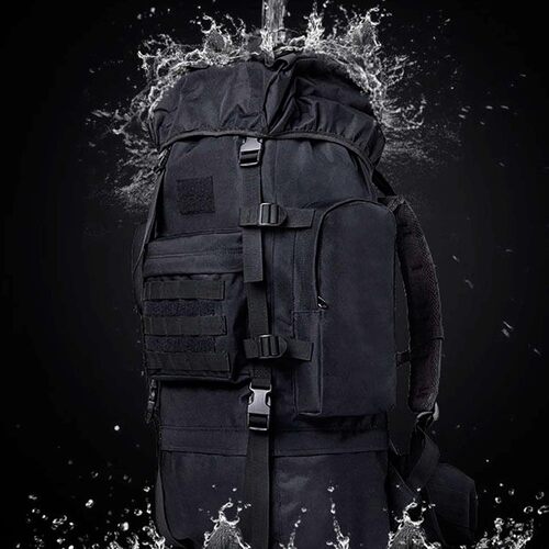 110L TACTICAL  BACKPACK-BLACK SECOND CHANCE - SC-FDTB-23