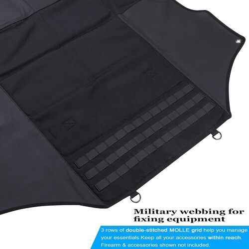 SHOOTING MAT, BALCK SECOND CHANCE  - SC-FDTSM-01