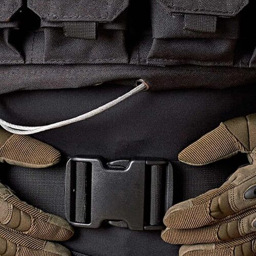 110L TACTICAL  BACKPACK-BLACK SECOND CHANCE - SC-FDTB-23