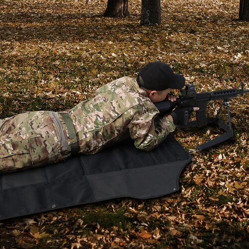 SHOOTING MAT, BALCK SECOND CHANCE  - SC-FDTSM-01