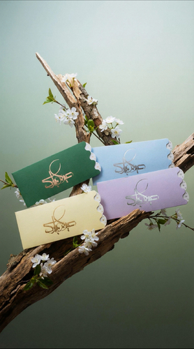 4 ألوان لأظرف المعايدة