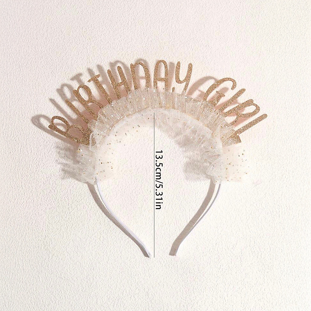 1pc beige sheer headband