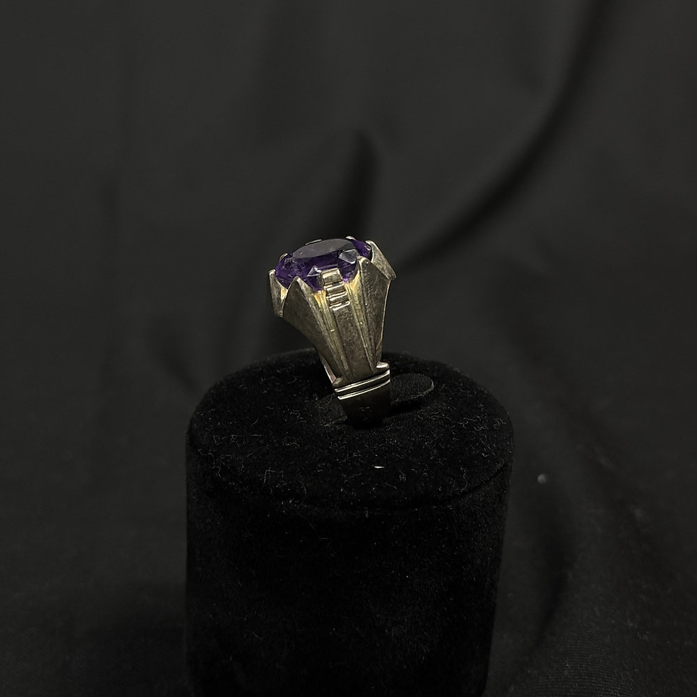 Amethyst wtih silver