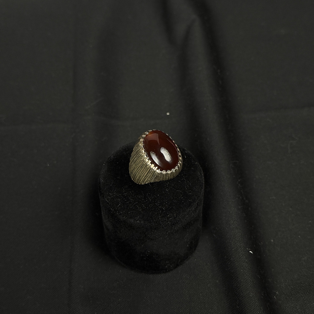 aqate with silver