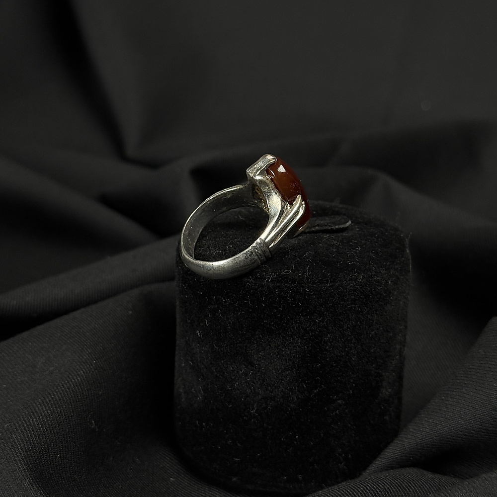 aqate with silver