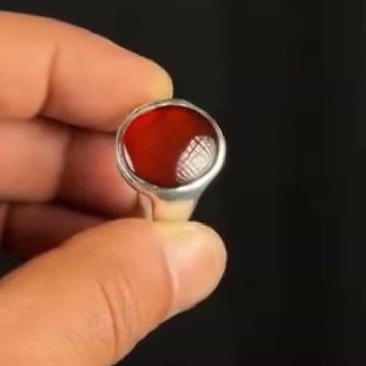 aqate with silver