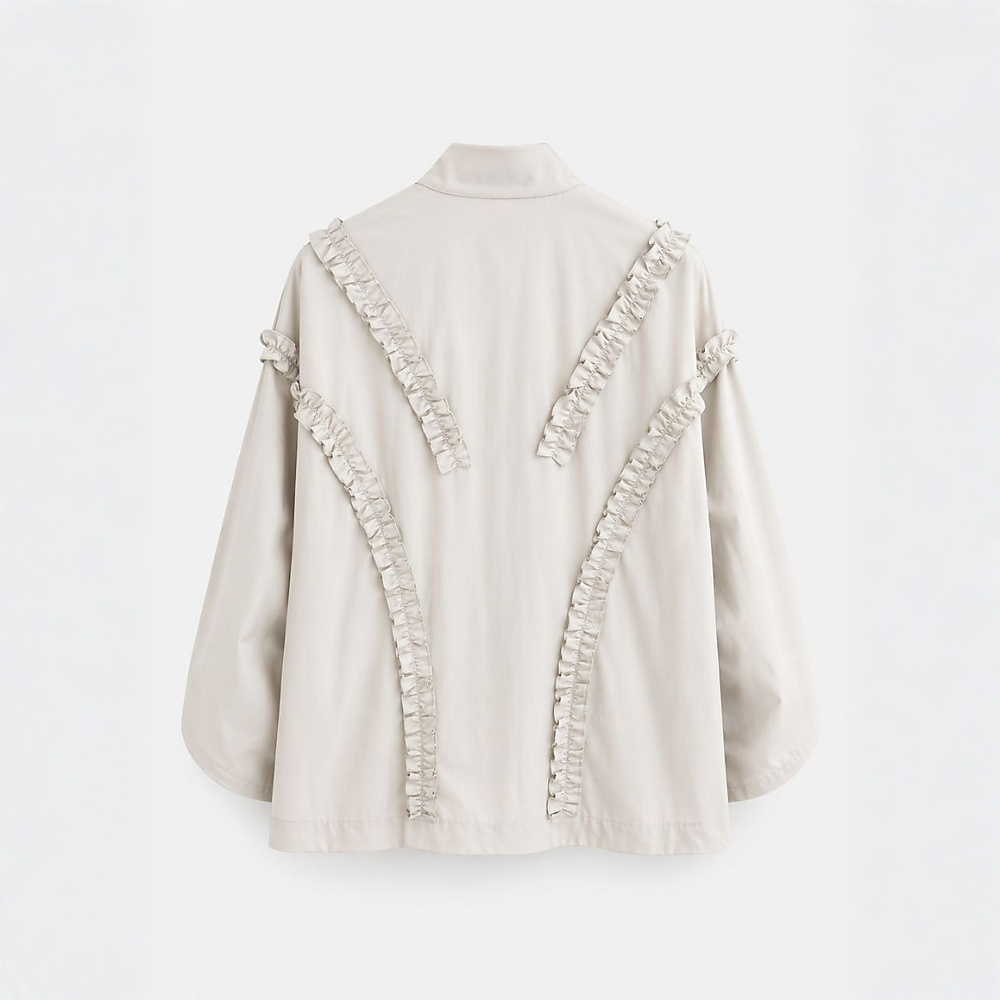Midnight Ruffle Sovereign Blouse