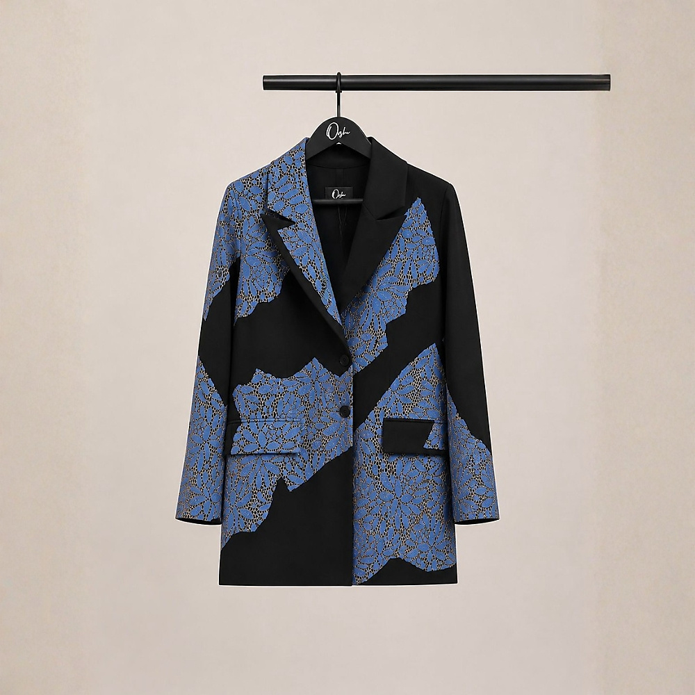 Blazer With  Dantel