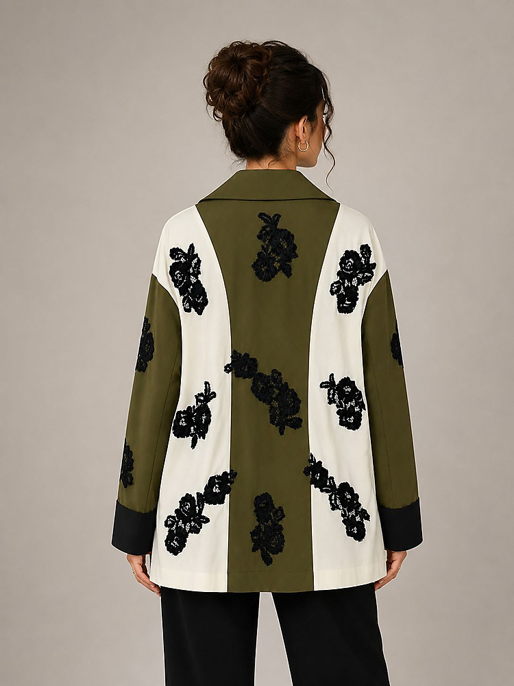 BLouse With Black Dantel Stitching