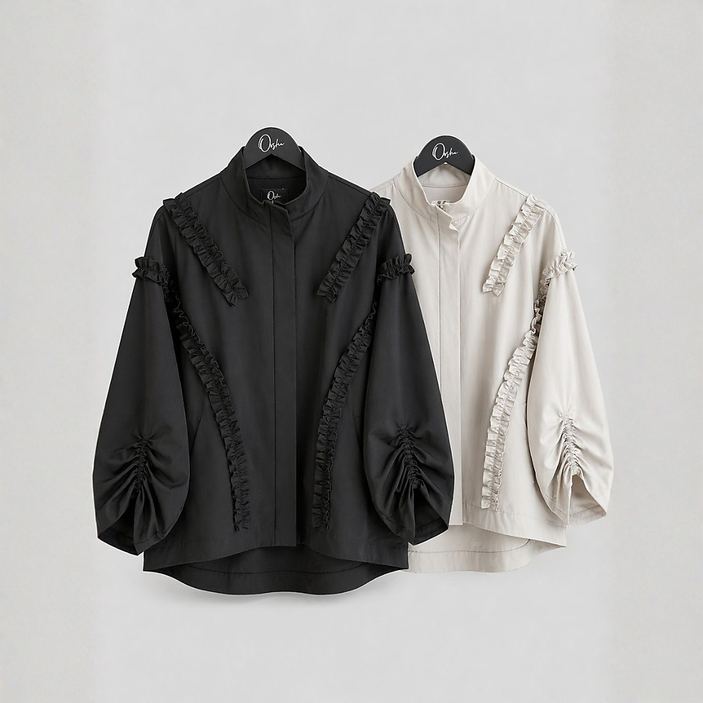 Midnight Ruffle Sovereign Blouse