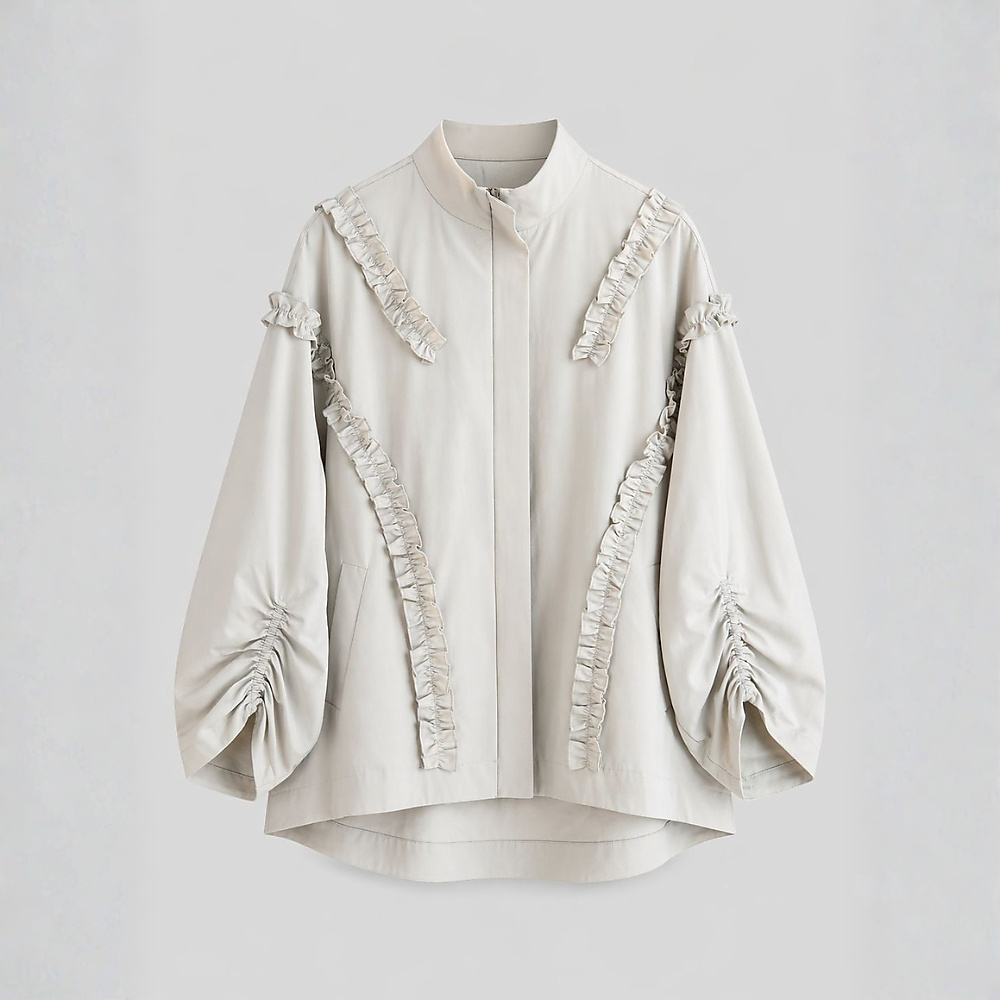 Midnight Ruffle Sovereign Blouse
