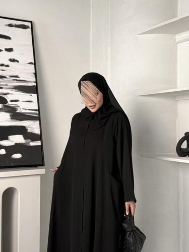 Flare Abaya with Hidden Pockets