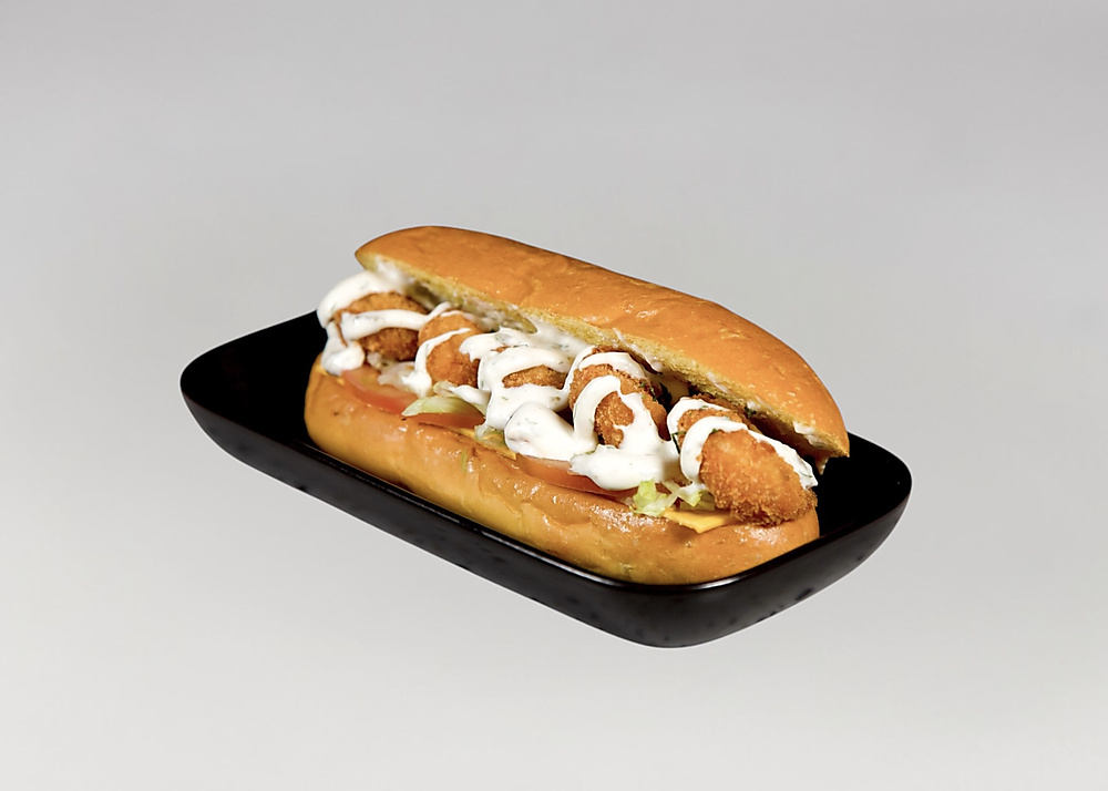 ساندوتش الروبيان بووم