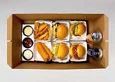 بوكس المشاركة 4 سلايدر 2 مقبلات 2 مشروب