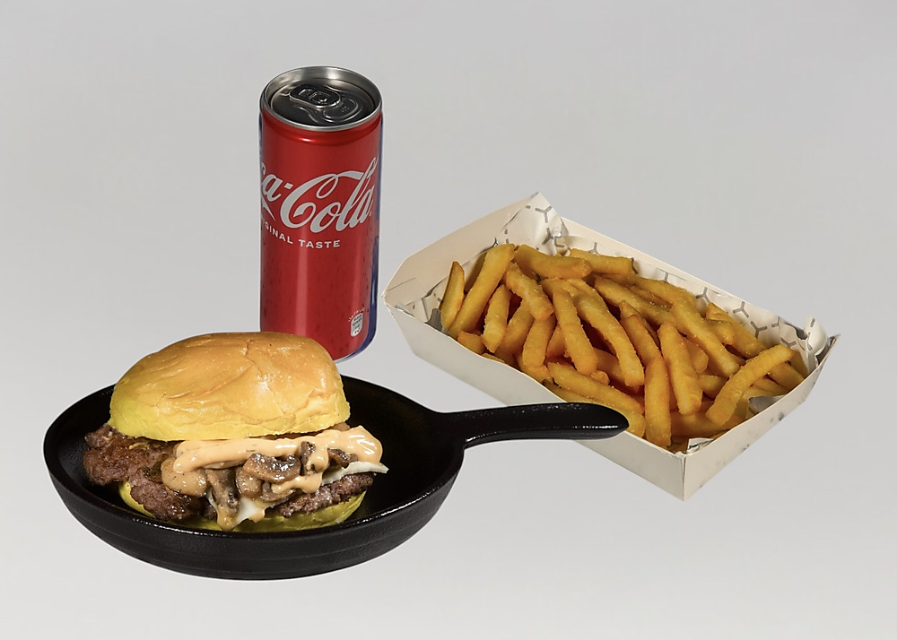 وحبة برجر مشروم اند سويس