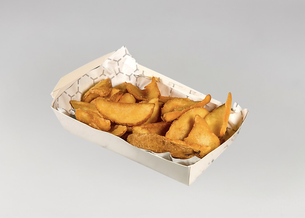 بطاطس بالقشرة مقرمشة