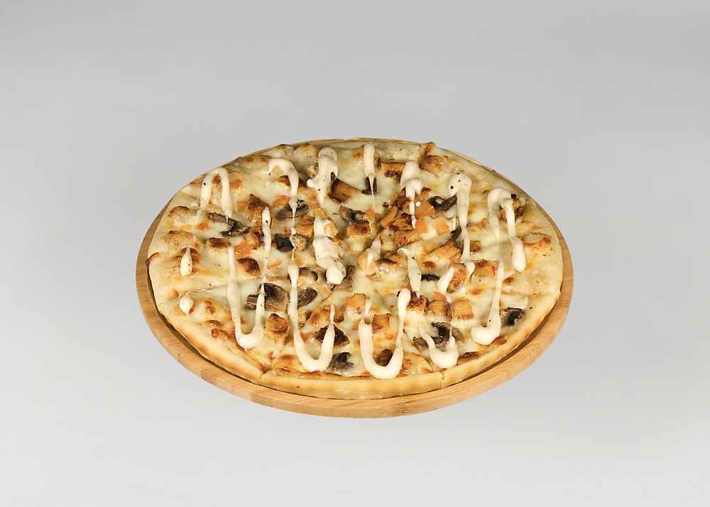 بيتزا دجاج مع الرانش