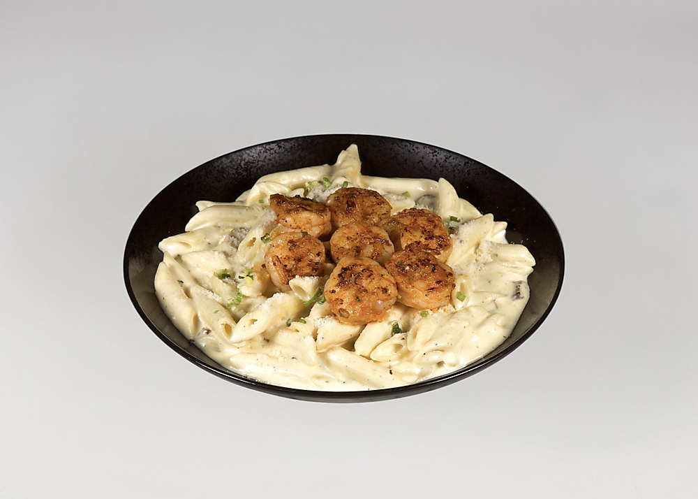 معكرونة الفريدو مع روبيان