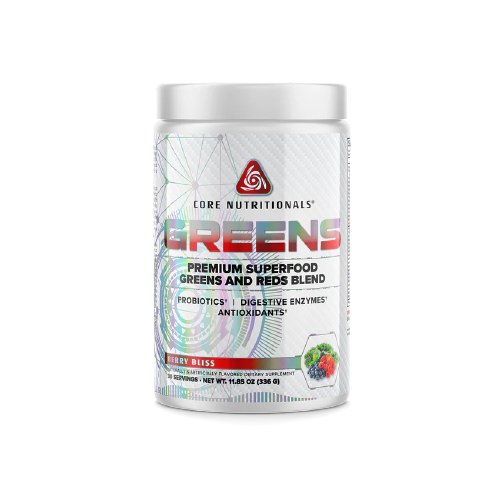 Core Nutritionals | Greens | Premium supperfood greens and reds blend | Berry Bliss | 345 G