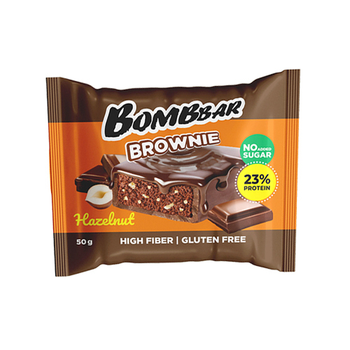Bombbar Protein Brownie | Hazelnut Flavor | Exp: 2025.07.10