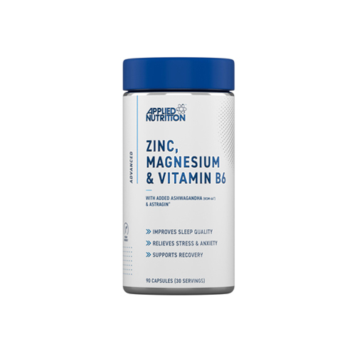 Zinc, Magnesium & Vitamin B6 Capsules With Ashwagandha (ZMA)