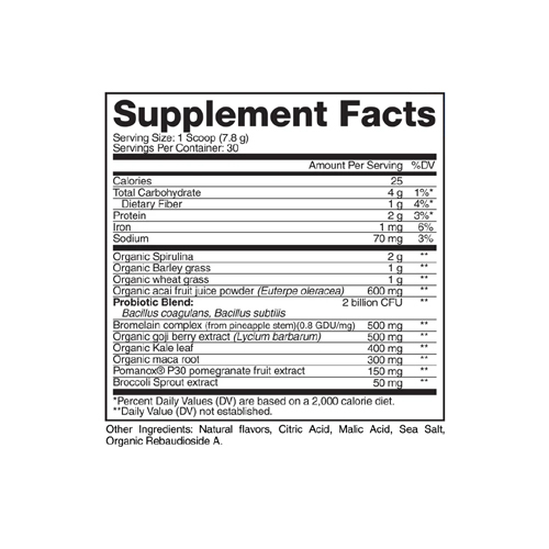 Evogen| Evogreens Fruit punch | 234 G