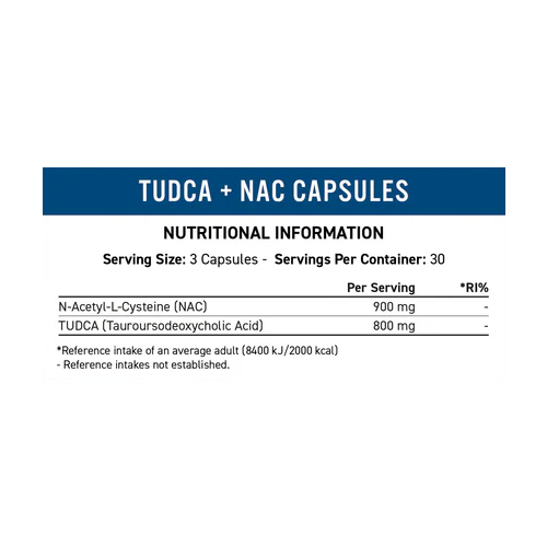 Appliednutrition TUDCA + NAC 90 Capsules