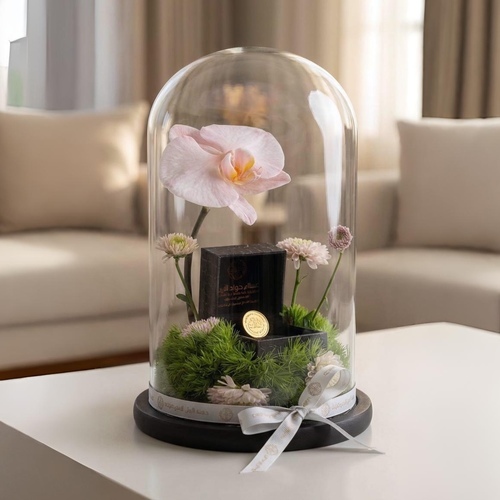 Flower Vase and Lira 7.20 Grams 22K