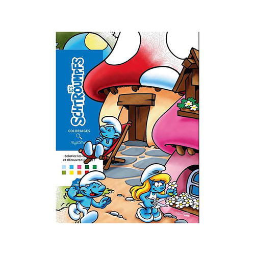 Coloriages Mystères - Les Schtroumpfs