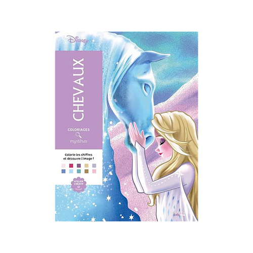 Coloriages Mystères - Chevaux