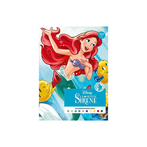 Coloriages Mystères Disney : La Petite Sirène
