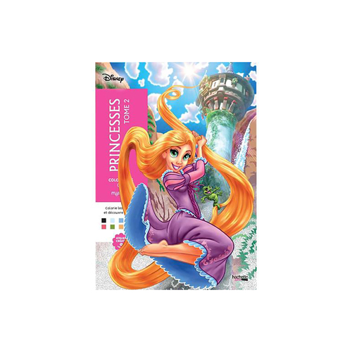 Coloriages Mystères Disney - Princesses Tome 2