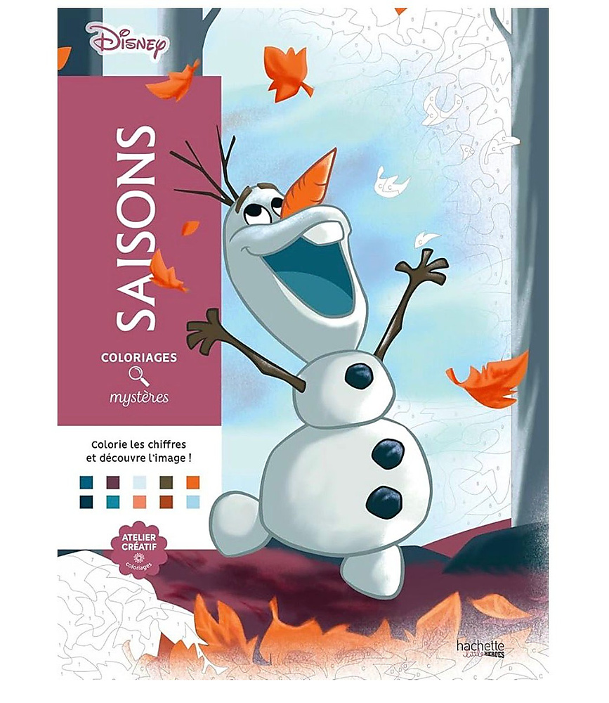 Saisons coloriage