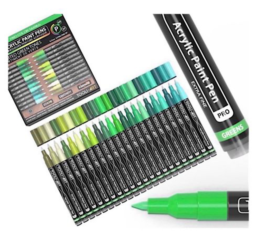 Green tones