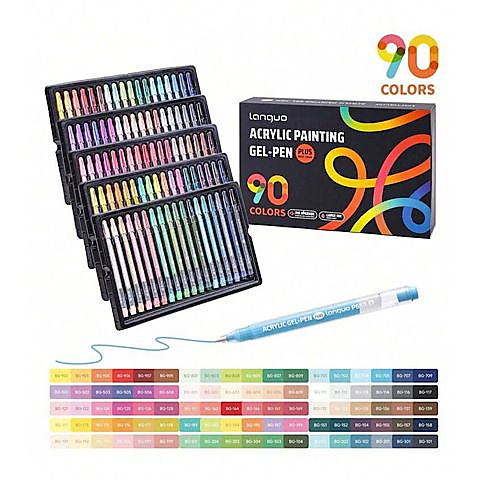 languo acrylic painting gel-pen 90