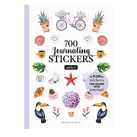 700 journaling stickers serie 1